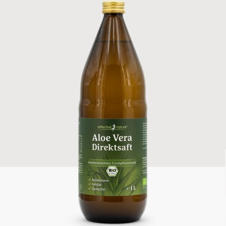 Aloe Vera Direktsaft - Bio - 1 Liter