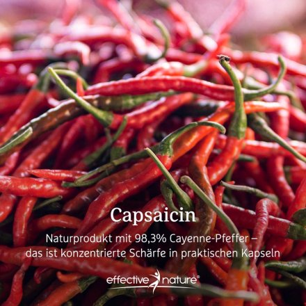 Capsaicin Capsules from Cayenne Pepper