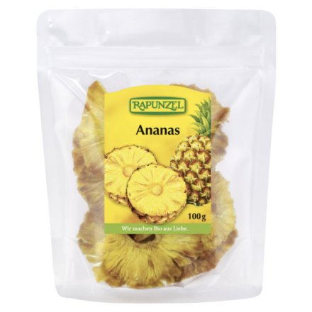 Ananasringe - Bio - 100g