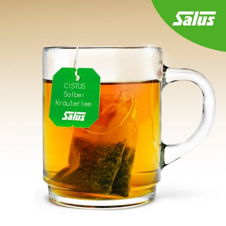 Bio-Kräuterteemischung mit Cistus und Salbei