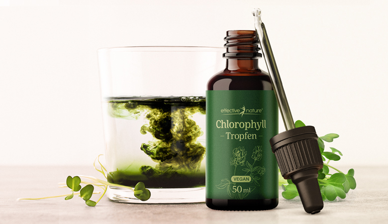 Chlorophyll-Tropfen von effective nature Chlorophyll-Tropfen von effective nature