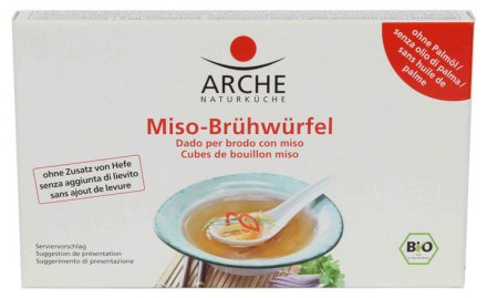 Miso-Brühwürfel - Arche - Bio - 80g
