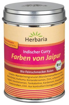 Farben von Jaipur - Indischer Curry - Bio - 80g - Herbaria