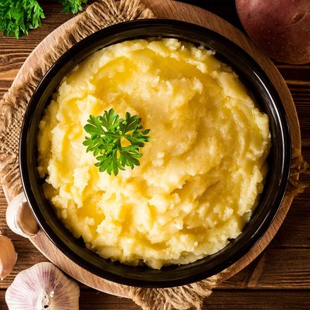 Kartoffelpürree in Bio-Qualität