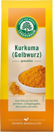 Gemahlener Kurkuma in Bio-Qualität
