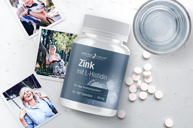 Zinc with L-histidine 