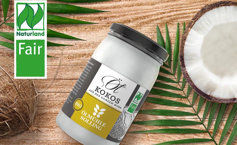 Product image fair trade coconut oil 