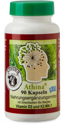 Griechisches Eisenkraut Vitamin D3 und K2 MK-7