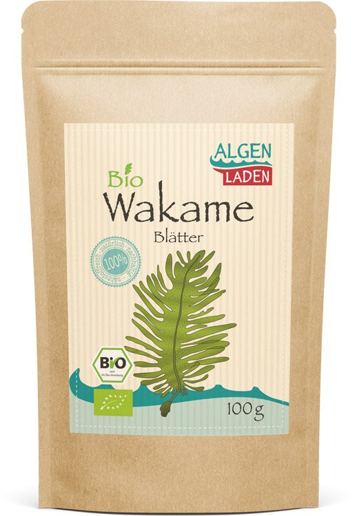 Bio-Wakame-Blätter