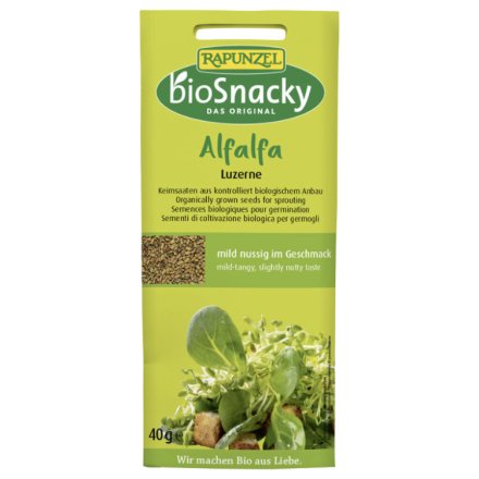 Alfalfa Luzerne Sprossen bioSnacky - Bio - 40g