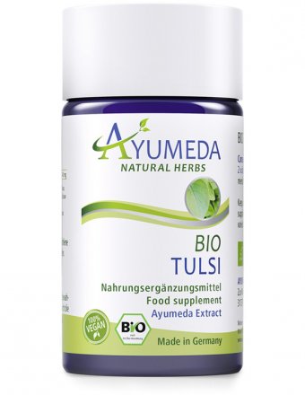 Tulsi als hochkonzentrierter Extrakt in Kapseln