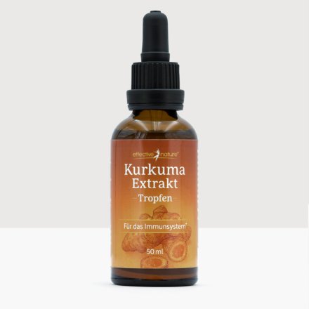 Kurkuma Extrakt + Vitamin D3 - 50 ml