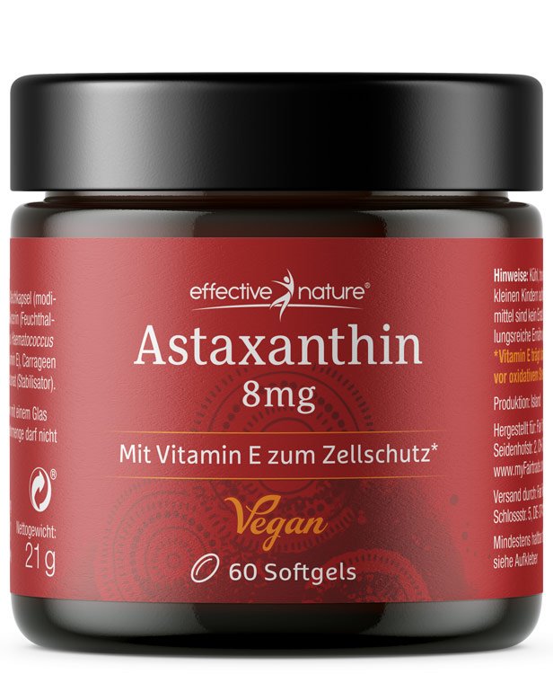 Veganes Astaxanthin