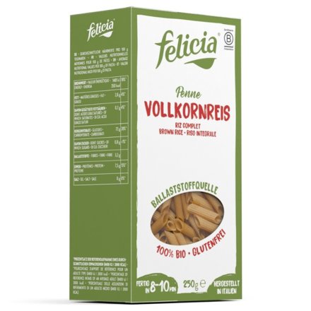 Vollkorn Penne - Bio - 250g - Felicia Bio