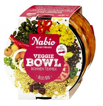 Veggie Bowl Bohnen TexMex - Nabio - Bio - 235g