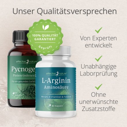 L-Arginin plus Pinienrindenextrakt Pycnogenol®