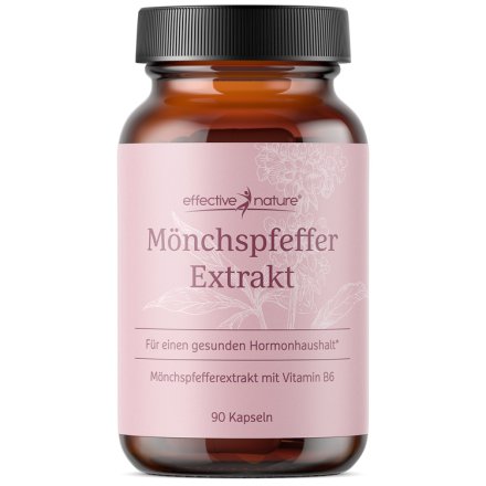 Hochdosierter Mönchspfefferextrakt mit Vitamin B6