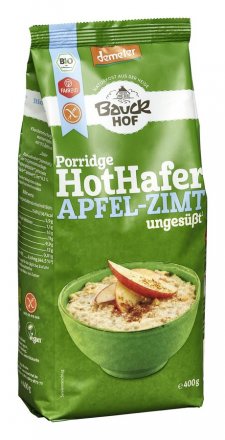 Flockenmischung aus Hafer mit Apfel-Zimt - vegan und bio