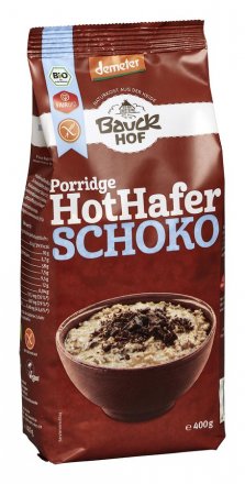 Hot Hafer Schoko - für die Zubereitung eines warmen Haferbreis