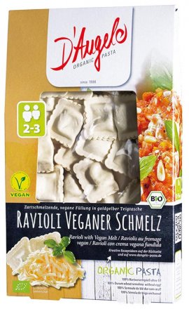 Ravioli mit veganem Schmelz - D'Angelo - Bio - 250g