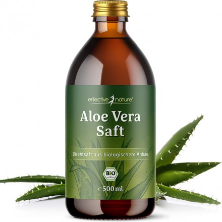 Bio Aloe Vera Saft Mit Acemannan Von Effective Nature Myfairtrade
