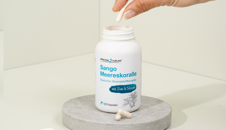 Sango-Meereskoralle mit Zink & Silizium - Moodbild