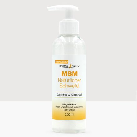 MSM Face and Body Gel