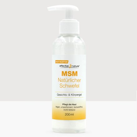 MSM Gel für Gesicht und Körper