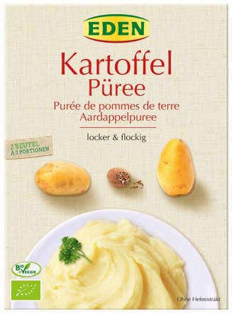 Kartoffelpürree in Bio-Qualität