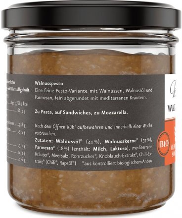 Herzhaftes Walnusspesto mit mediterranen Kräutern