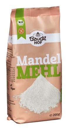 Mandelmehl glutenfrei - Bio - Bauck Hof - 200g
