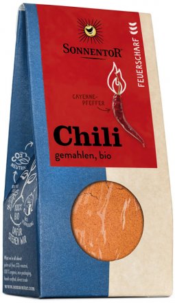 Feuerscharfe Chili - gemahlen