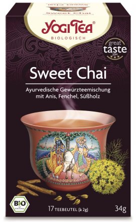 Sweet Chai Tee mit ayurvedischen Gewürzen