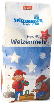 Weizenmehl Type 405 demeter - Spielberger - Bio - 1000g