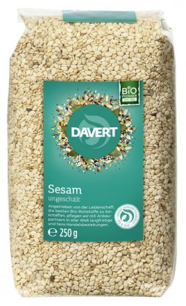 Sesam ungeschält - Bio - Davert - 250g