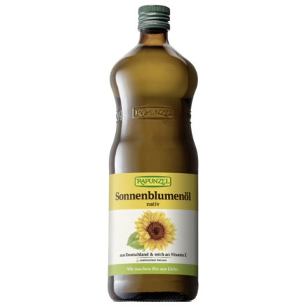 Sonnenblumenöl nativ - Bio - 1l