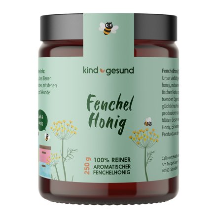 Fenchel Honig für Kinder - 250g
