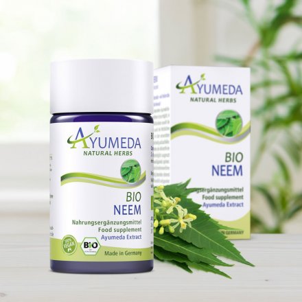Konzentrierter Bio-Neem-Extrakt in Kapseln