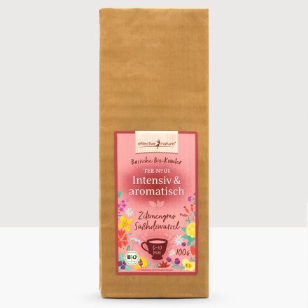 Intensiv-aromatischer Bio-Kräutertee