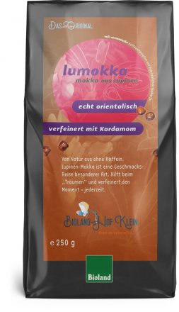 Mokka - Bio-Lupinenkaffee verfeinert mit Kardamom