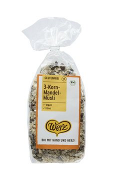 Glutenfreies 3-Korn-Mandel-Müsli - Bio