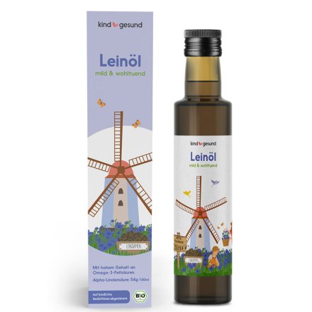 Leinöl für Kinder - Bio - 250ml
