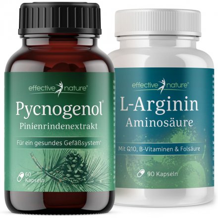 L-Arginin plus Pinienrindenextrakt Pycnogenol®