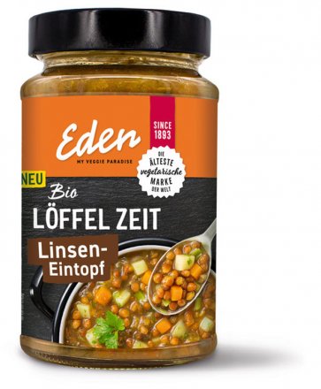 Linseneintopf mit Bio-Zutaten