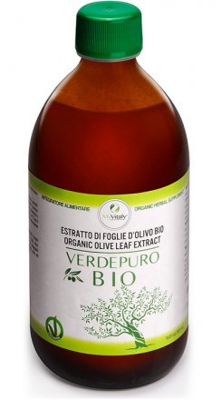 Flüssiger Olivenblattextrakt in Bio-Qualität