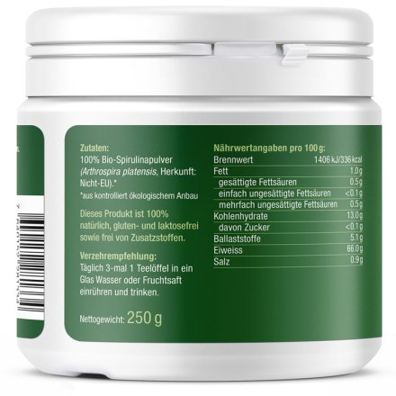 Spirulina Pulver Bio