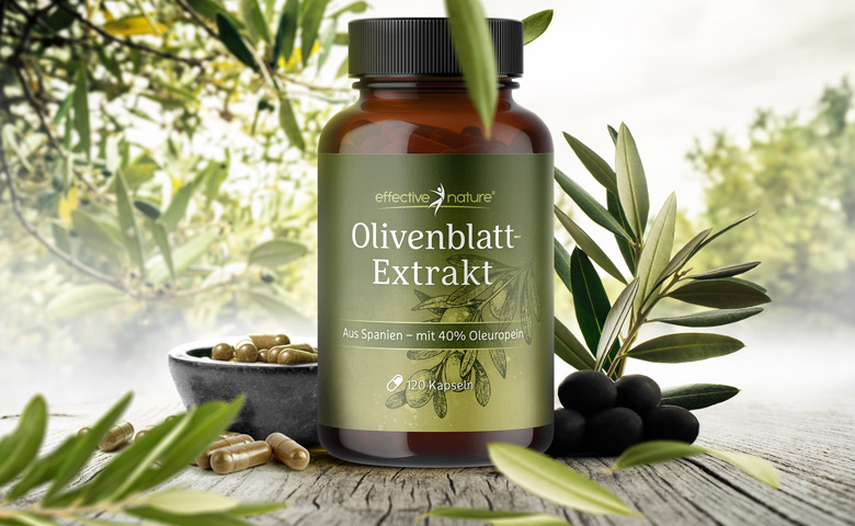 Olivenblattextrakt von effective nature