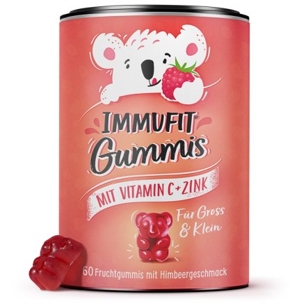 Fruit Gummies with Vitamin C & Zinc