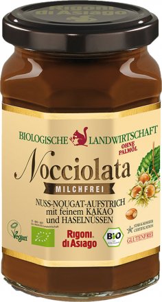 Nocciolata - milchfreier Nuss-Nougat-Aufstrich