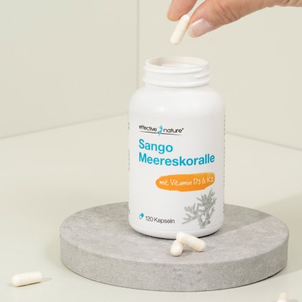 Sango coral with vitamin D3 and K2